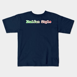 italian style Kids T-Shirt